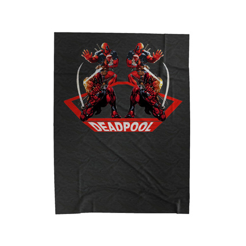 Deadpool Action Movie Velveteen Blanket