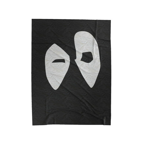 Deadpool Adult Neck Tee- Eye Velveteen Blanket