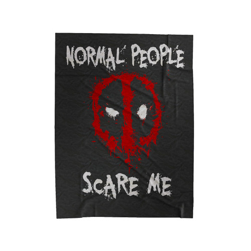 Deadpool American Horor Story Velveteen Blanket