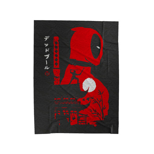 Deadpool Anime Movie Velveteen Blanket