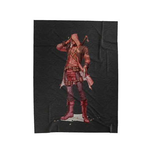 Deadpool Assassin Creed Parody Velveteen Blanket