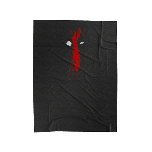 Deadpool Deadpool Deadpool Blood Splatter Blood Splatter Instagram Marvel Comics X- Men Wolverine Velveteen Blanket