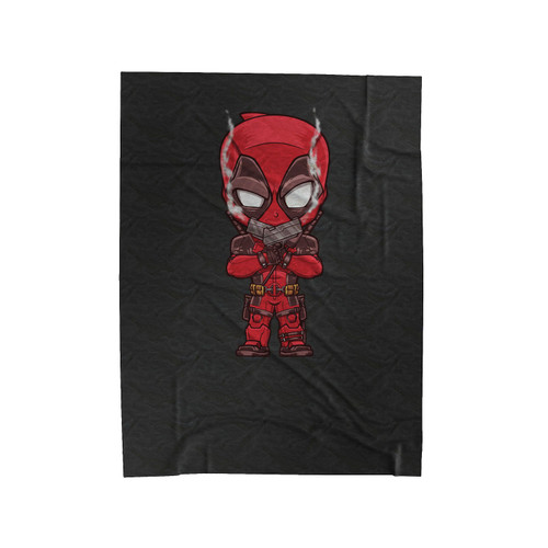 Deadpool Lord Marvel Super Hero Velveteen Blanket