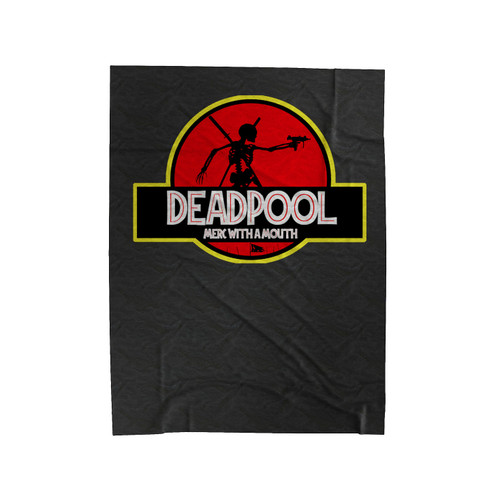 Deadpool Merc With Mouth Velveteen Blanket