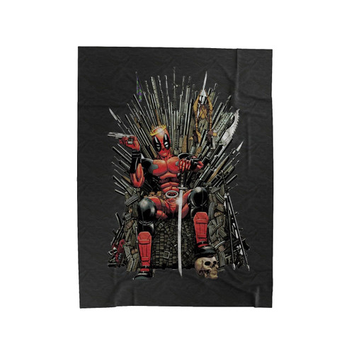Deadpool Novelty Game Of Thrones Velveteen Blanket