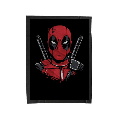 Deadpool Weapon Sword Velveteen Blanket