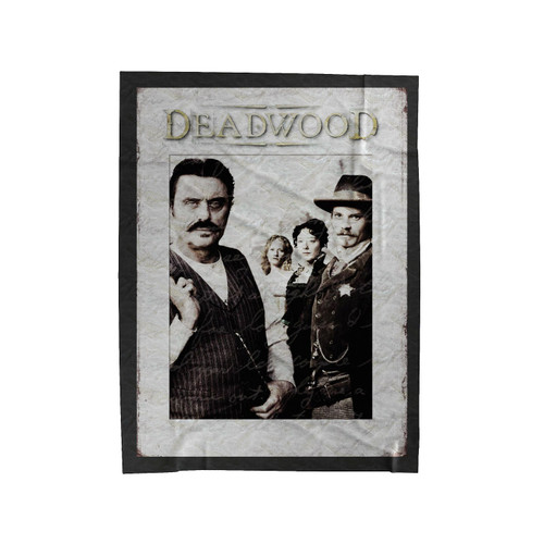 Deadwood Tv Series Velveteen Blanket