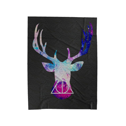 Deathly Hellow Space Velveteen Blanket