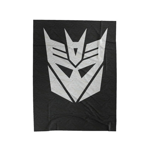 Decepticon Transfomers Logo Velveteen Blanket