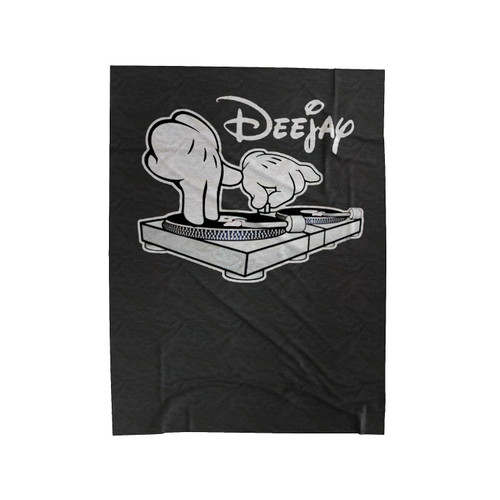 Dee Jay Machine Velveteen Blanket