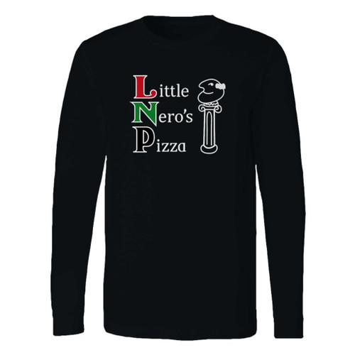 This classic fit home alone little neros pizza long sleeve shirt is casually elegant and very comfortable. With fine quality print to make one stand out, it's a perfect fit for every occasion.