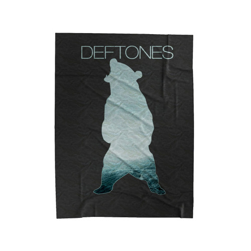 Deftones Bear Rock Band Velveteen Blanket