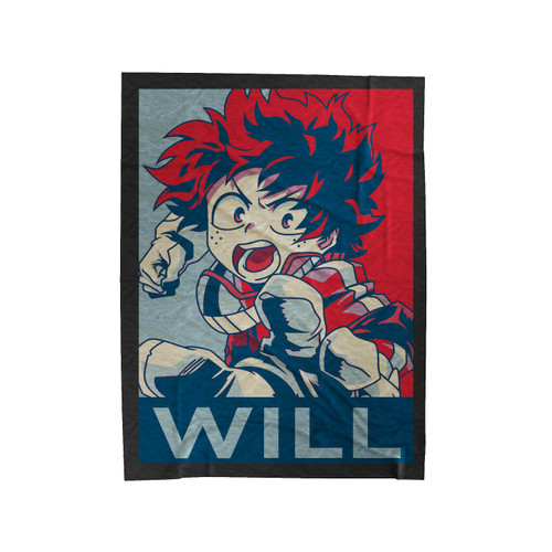 Deku My Hero Academia Velveteen Blanket