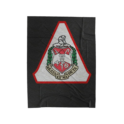 Delta Sigma Theta Velveteen Blanket
