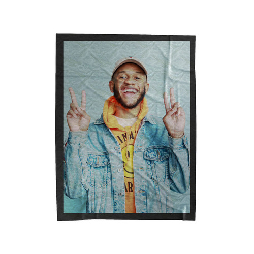 Demetrius Harmon Peace Of Hand Velveteen Blanket