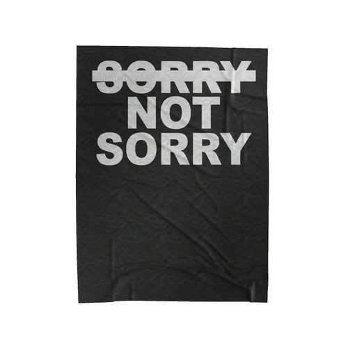 Demi Lovato Sorry Not Sorry Velveteen Blanket