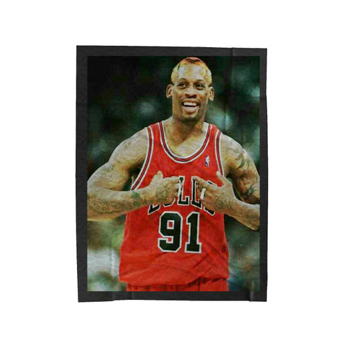 Dennis Keith Rodman Velveteen Blanket
