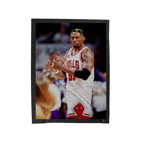 Dennis Rodman 1 Velveteen Blanket