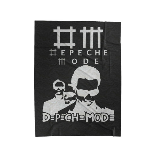 Depeche Mode Rock Metal Band Logo Velveteen Blanket
