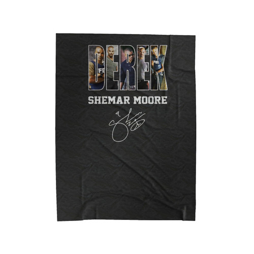 Derek Shemar Moore Velveteen Blanket