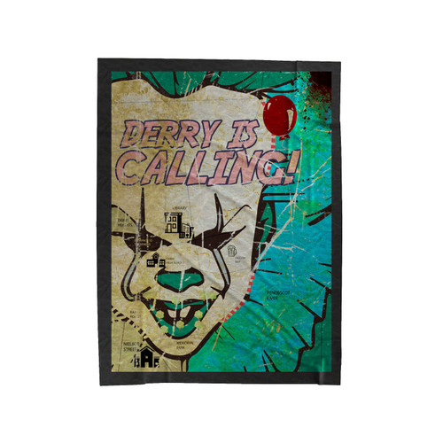 Derry Is Calling 2 Velveteen Blanket