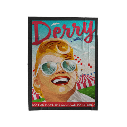 Derry Is Calling 3 Velveteen Blanket