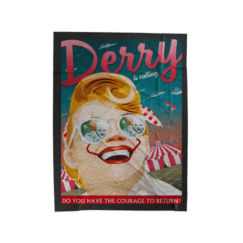 Derry Is Calling 4 Velveteen Blanket