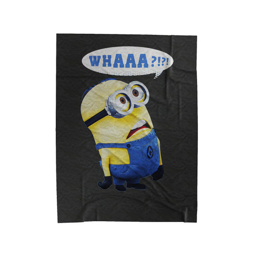 Despicable Me Whaaaa Velveteen Blanket