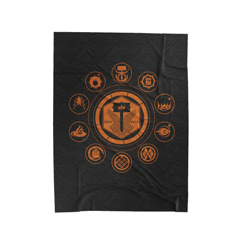 Destiny Game Iron Velveteen Blanket