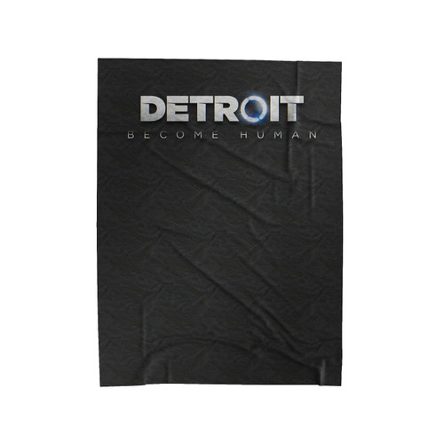 Detroit Become Human Logo Velveteen Blanket