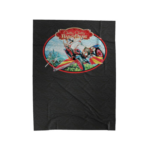 Dick Van Dyke Classic Chitty Chitty Bang Bang Velveteen Blanket