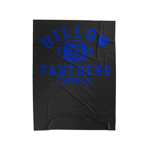Dillon Panthers Football 2 Velveteen Blanket