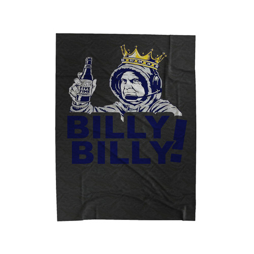 Dilly Dilly Billy Billy Logo Velveteen Blanket