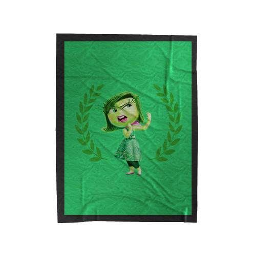 Disgust Inside Out Velveteen Blanket