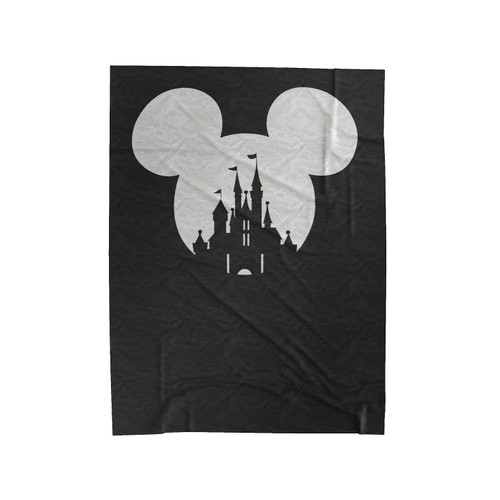 Disney Castle Ear Mickey Mouse Velveteen Blanket