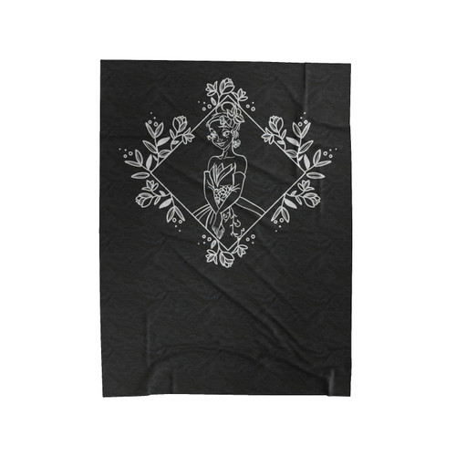 Disney Frog Princess Tiana Velveteen Blanket