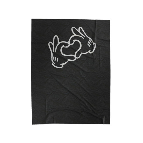 Disney Love Hands Velveteen Blanket