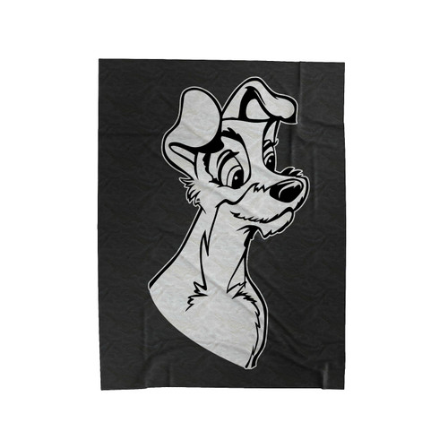 Disney Love Lady And The Tramp 1 Velveteen Blanket