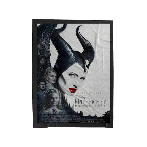 Disney Maleficent Movie Velveteen Blanket