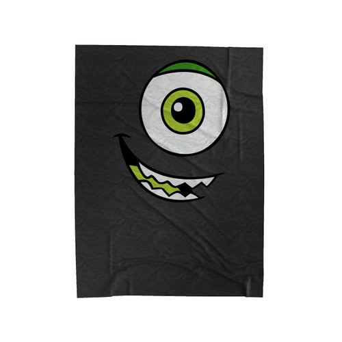 Disney Mike Wazowski Monsters Inc Monsters University Monsters Velveteen Blanket