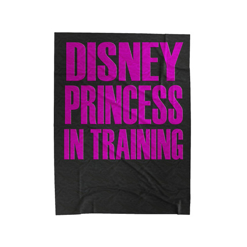 Disney Princess In Training Velveteen Blanket