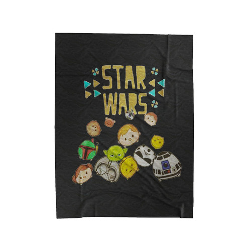 Disney Star Wars Tsum Tsum Character Velveteen Blanket