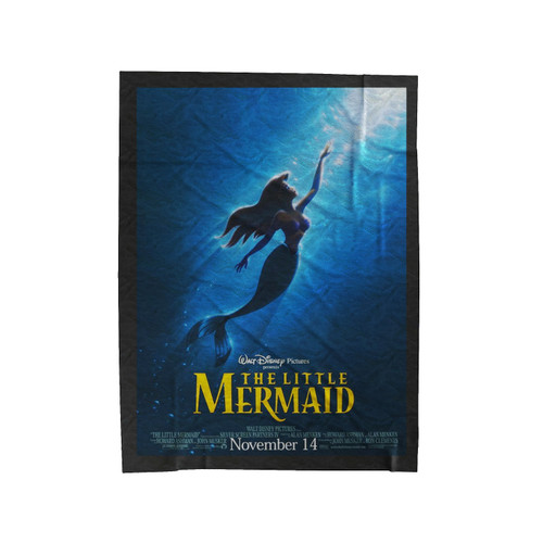 Disney The Little Mermaid Movie Velveteen Blanket