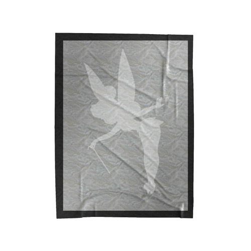 Disney Tinkerbell Silhouette Velveteen Blanket