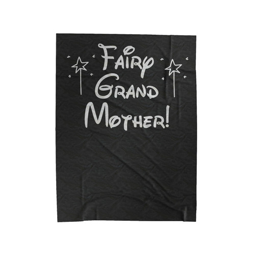 Disney World Fairy Grandmother Velveteen Blanket