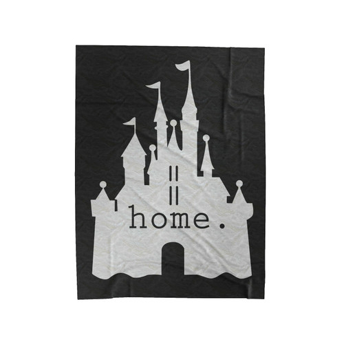 Disneyland Castle Home Velveteen Blanket