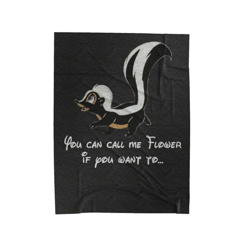 Disneyland Disney World Flower Bambi Vacation Velveteen Blanket