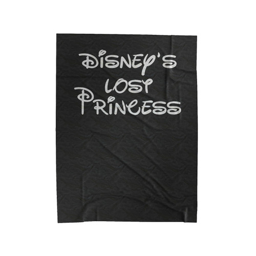 Disneys Lost Princess Strong Girl Velveteen Blanket