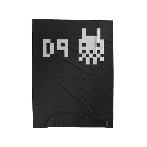 District 9 8 Bit Velveteen Blanket