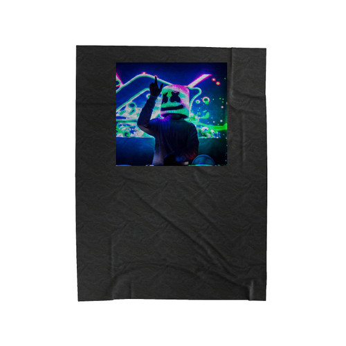 Dj Marshmello Luminous Velveteen Blanket